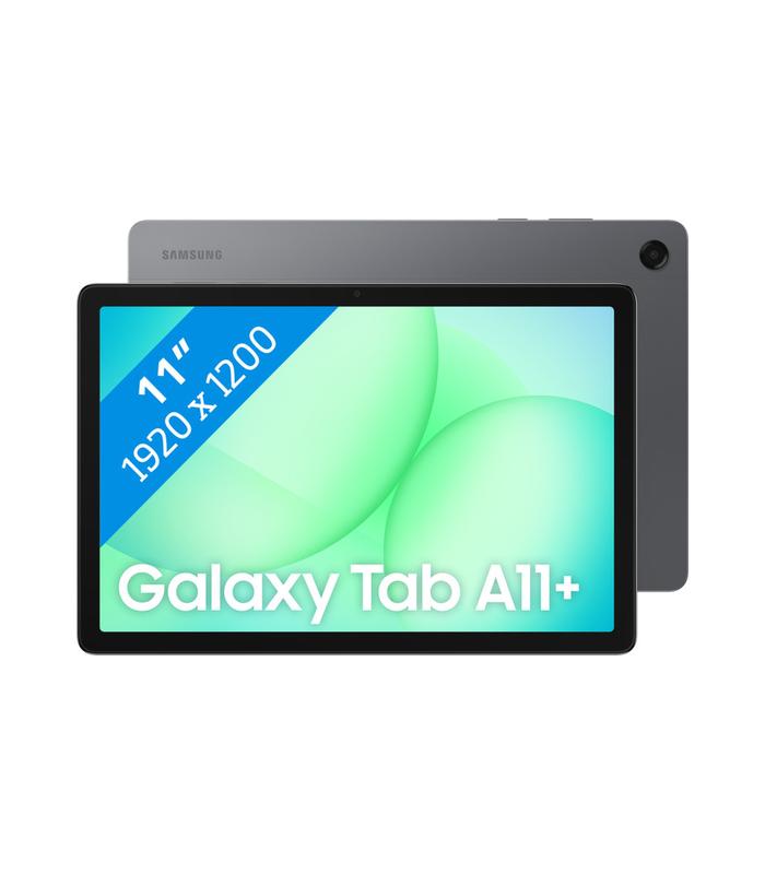Samsung Galaxy Tab A11 Plus 11 inch 128GB Wifi Grijs + Compleet Accessoirepakket
