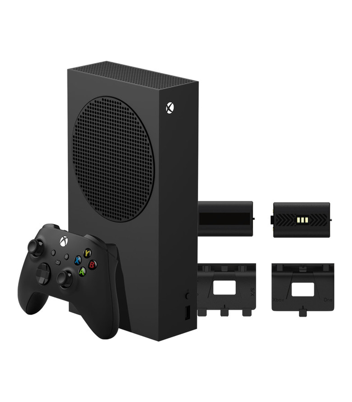 Xbox Series S 1TB Zwart + Oplaadbare Batterijen
