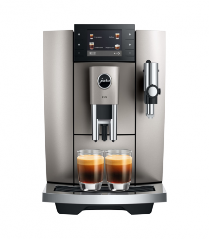 JURA E8 Midnight Silver (ED)